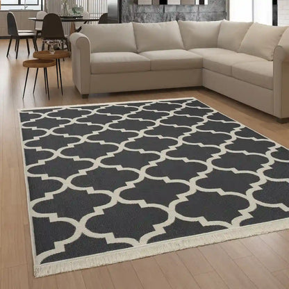 Tapis Oriental Royaliz Réversible - Anthracite