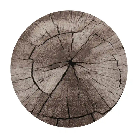 Tapis Rond Design Tronco