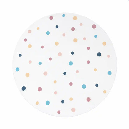 Tapis Rond Enfant Paleto - Fond Blanc