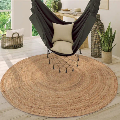 Tapis Rond Jute Pavo - Nature