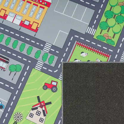 Tapis Route Enfant City Antidérapant