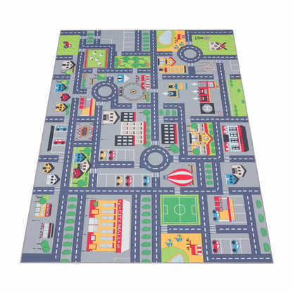 Tapis Route Enfant Newton sur fond blanc