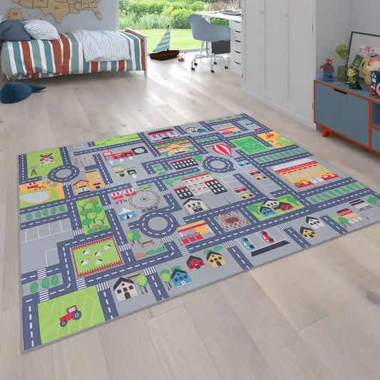 Tapis Route Enfant Newton - Tapis chambre enfant
