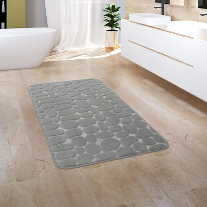 Tapis Salle de Bain Galetto - Gris