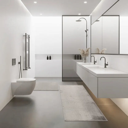 Tapis Salle de Bain Nymba Gris