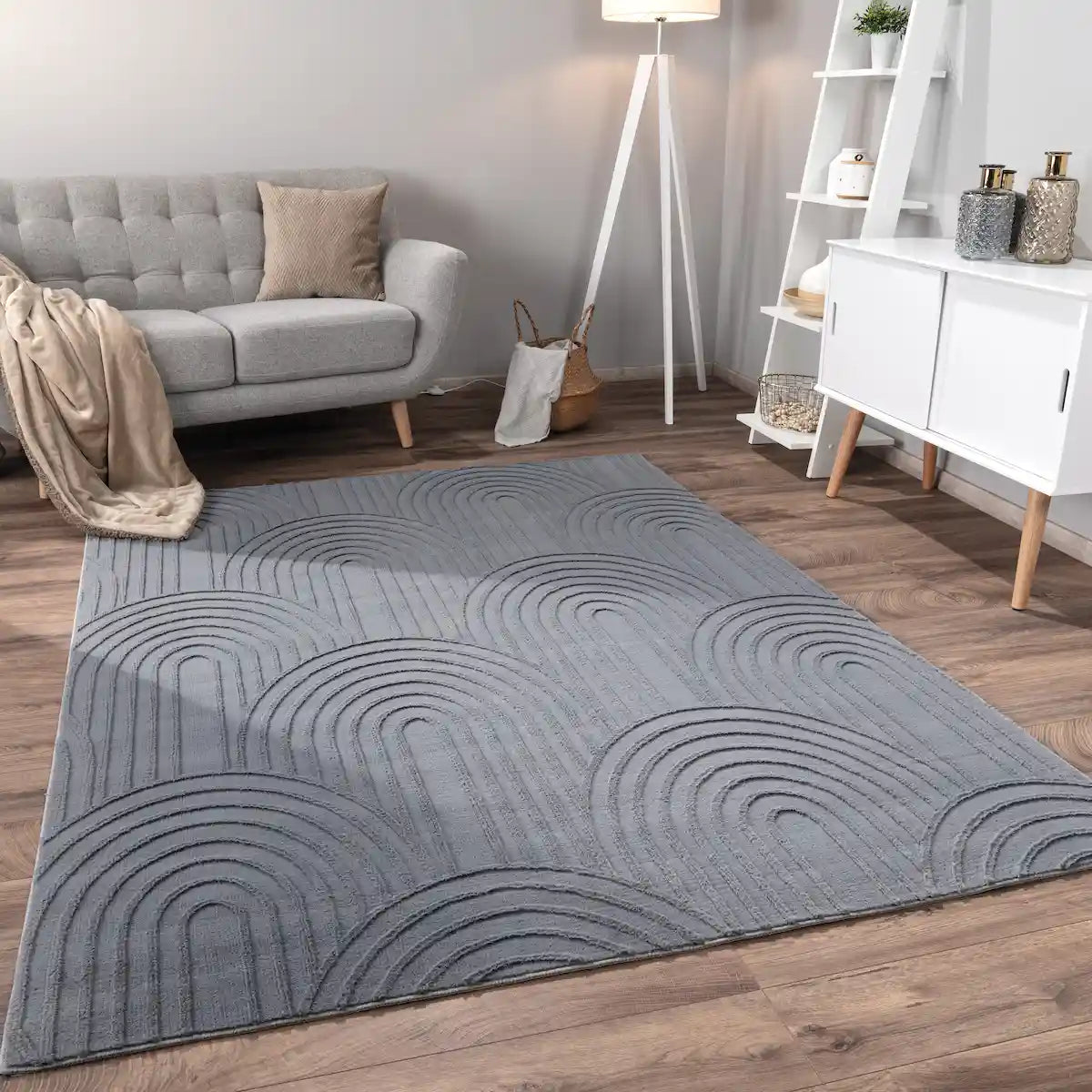 Tapis Scandinave Arco - Anthracite