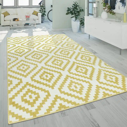 Tapis Scandinave Losato - Jaune