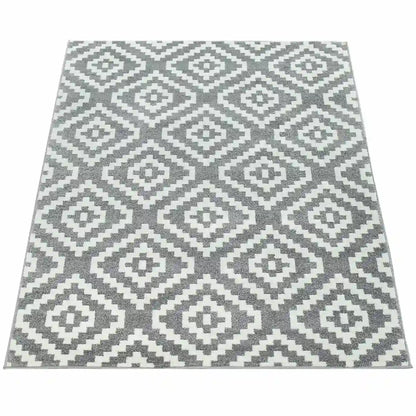 Tapis Scandinave Losato - Fond Blanc