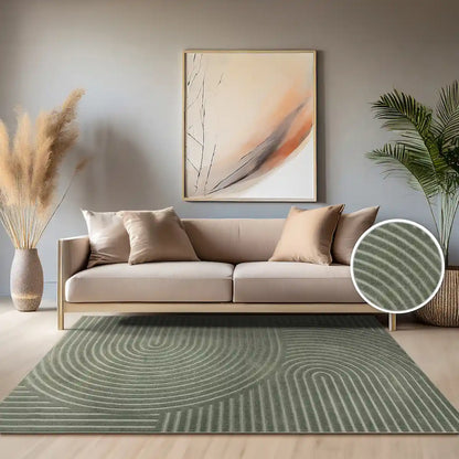 Tapis Scandinave Modevo - Green