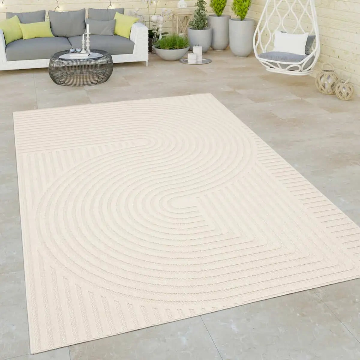 Tapis Scandinave Skog - Cream