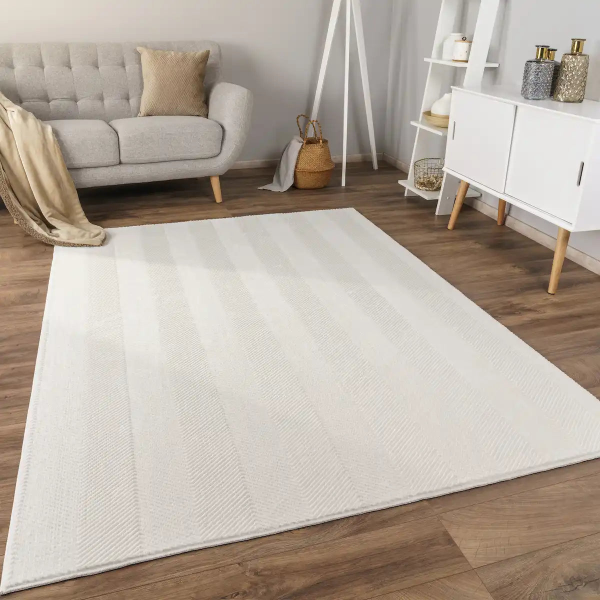 Tapis Uni Devo - Cream