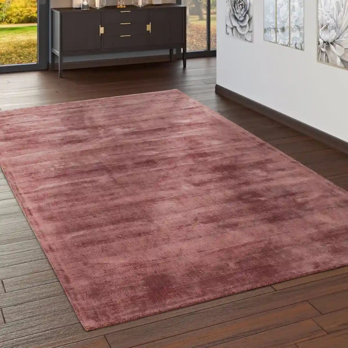 Tapis Uni Manita Rose