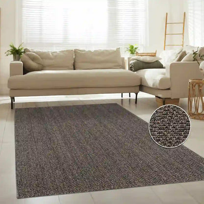 Tapis Uni Nara Anthracite
