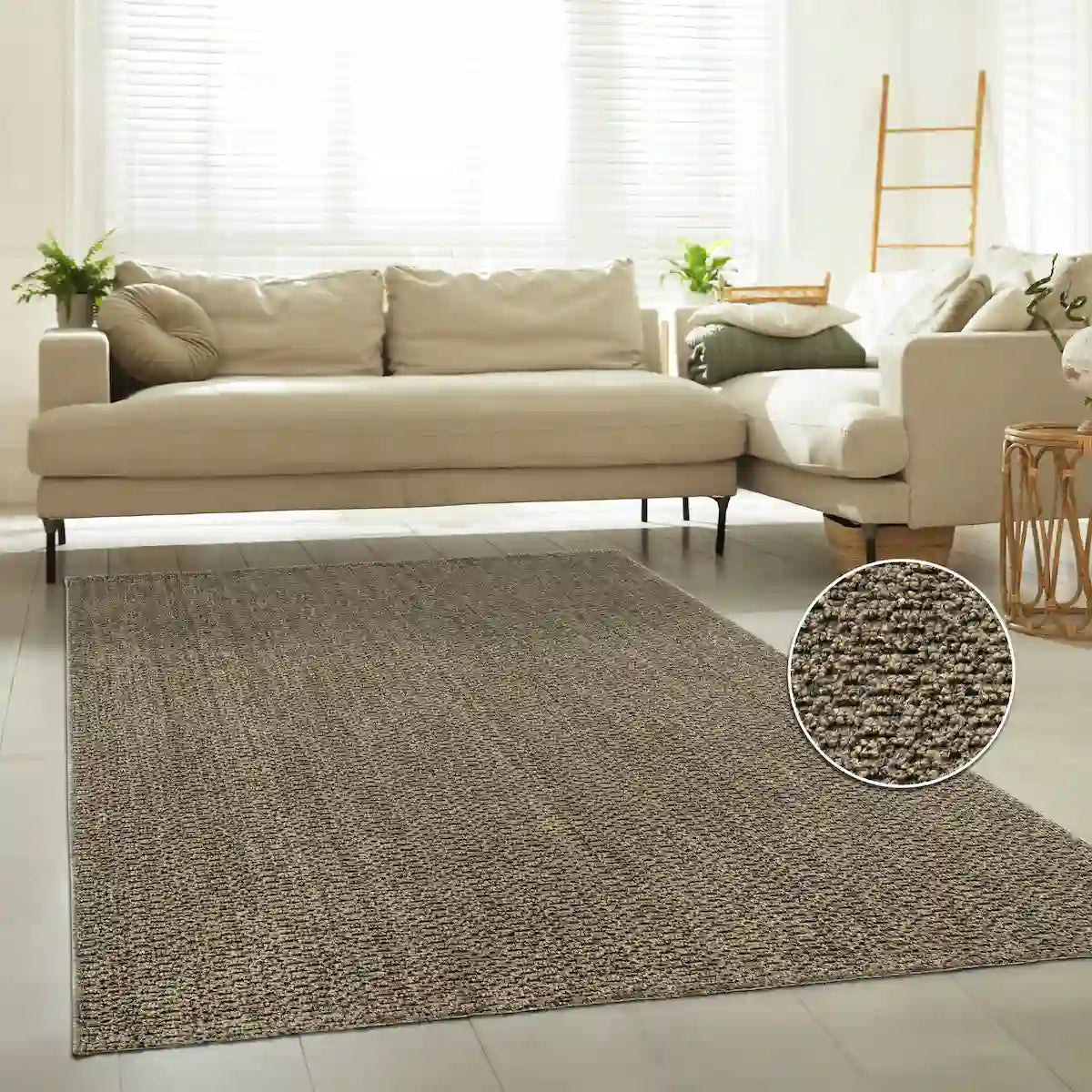 Tapis Uni Nara Vert