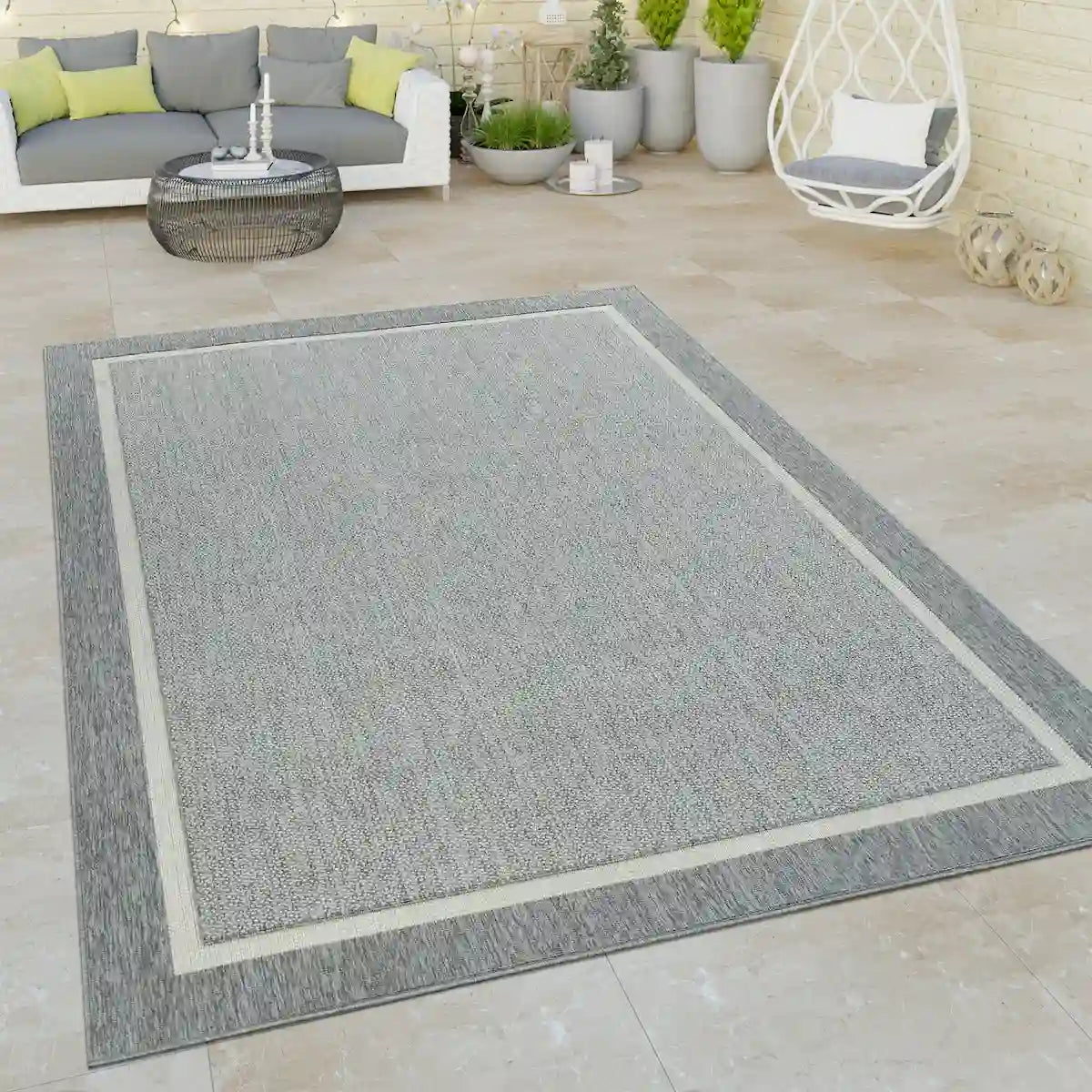 Tapis Uni Notuva Gris - Tapis de salon et cuisine