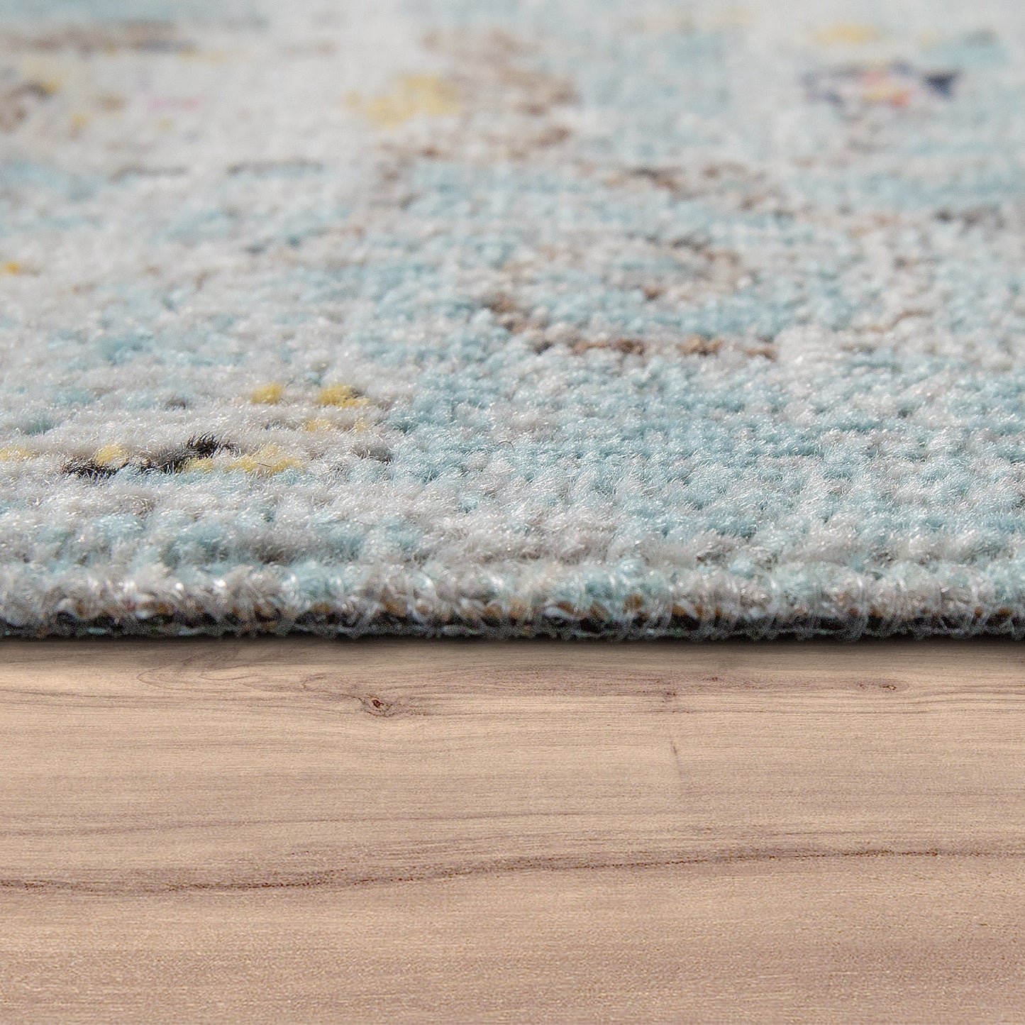 Epaisseur Tapis Rond Vintage Iris
