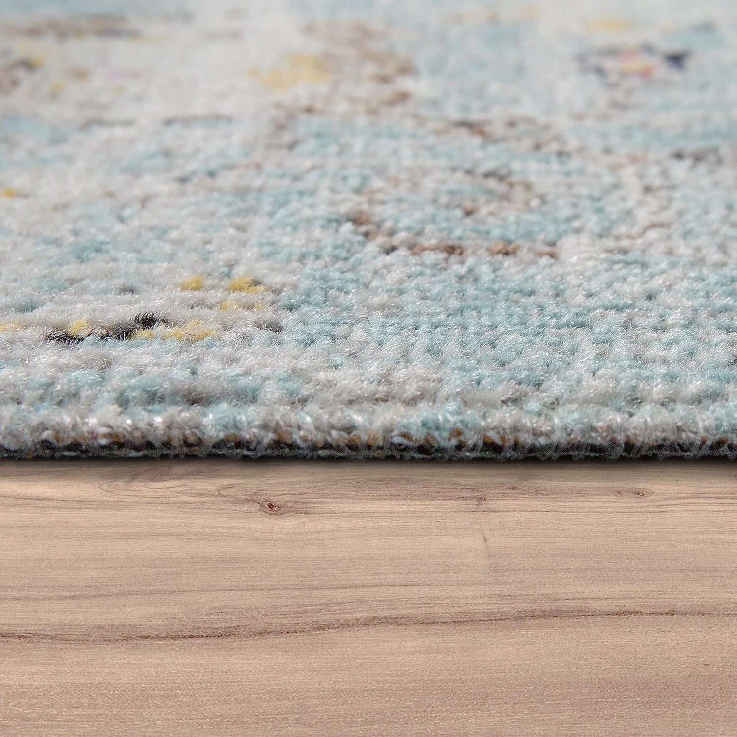 Epaisseur Tapis Rond Vintage Iris