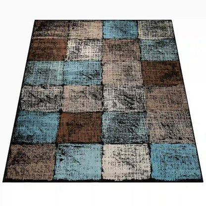 Tapis Vintage Patch - Fond Blanc