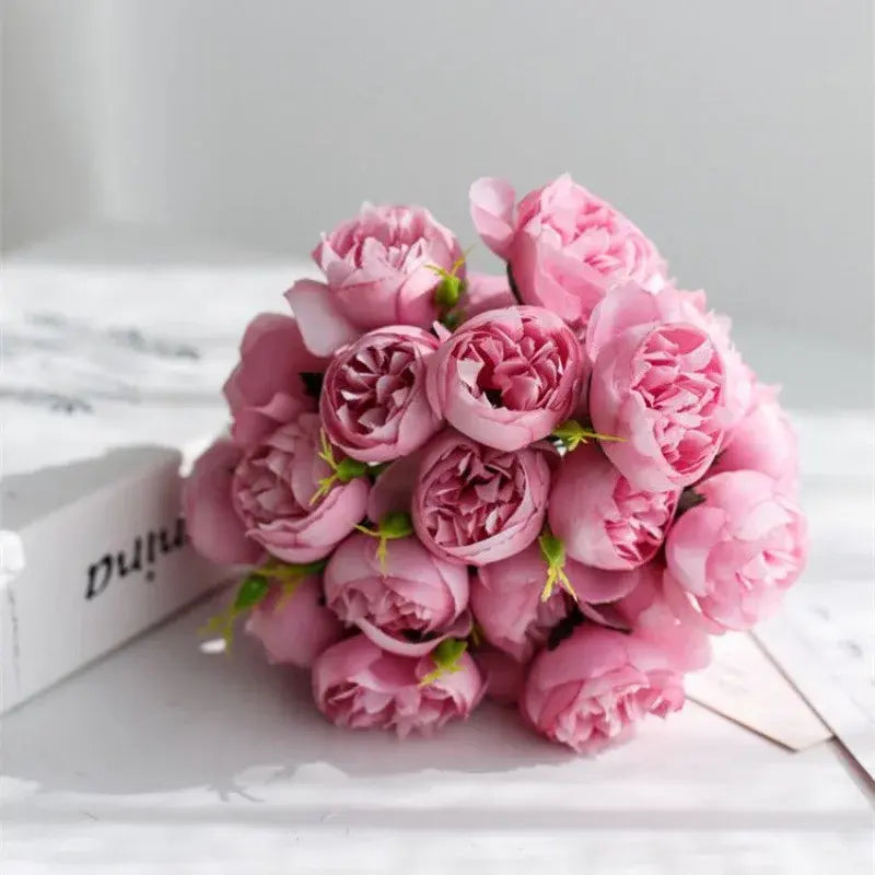 Bouquet de 27 Pivoines Artificielles