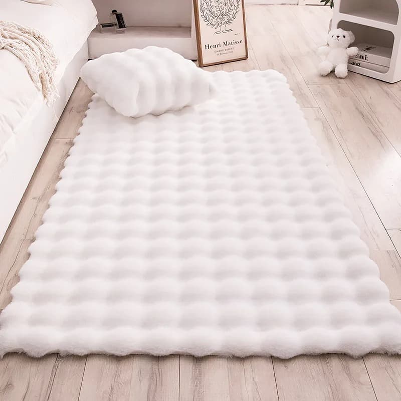 Tapis Cosy Blanc - Hoca Design